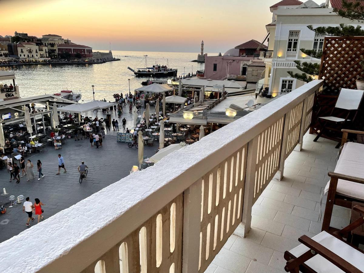Vista Del Puerto Lejlighed Chania  Eksteriør billede